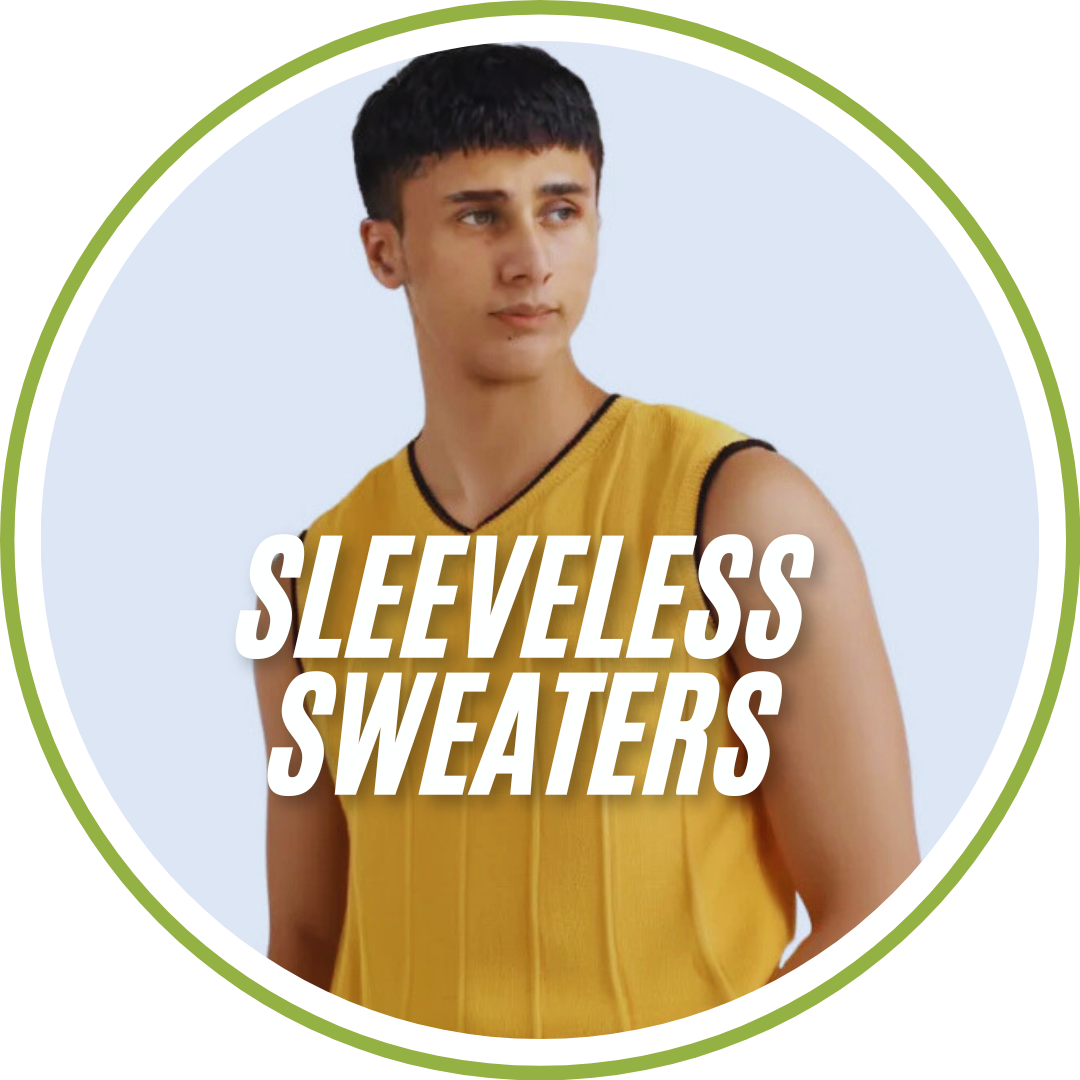 Sleeveless sweaters