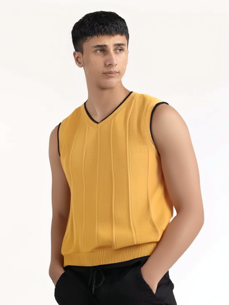 Buy Stylish Sleeveless Sweaters – Premium Quality for All Seasons / ( 6 Colour Available )